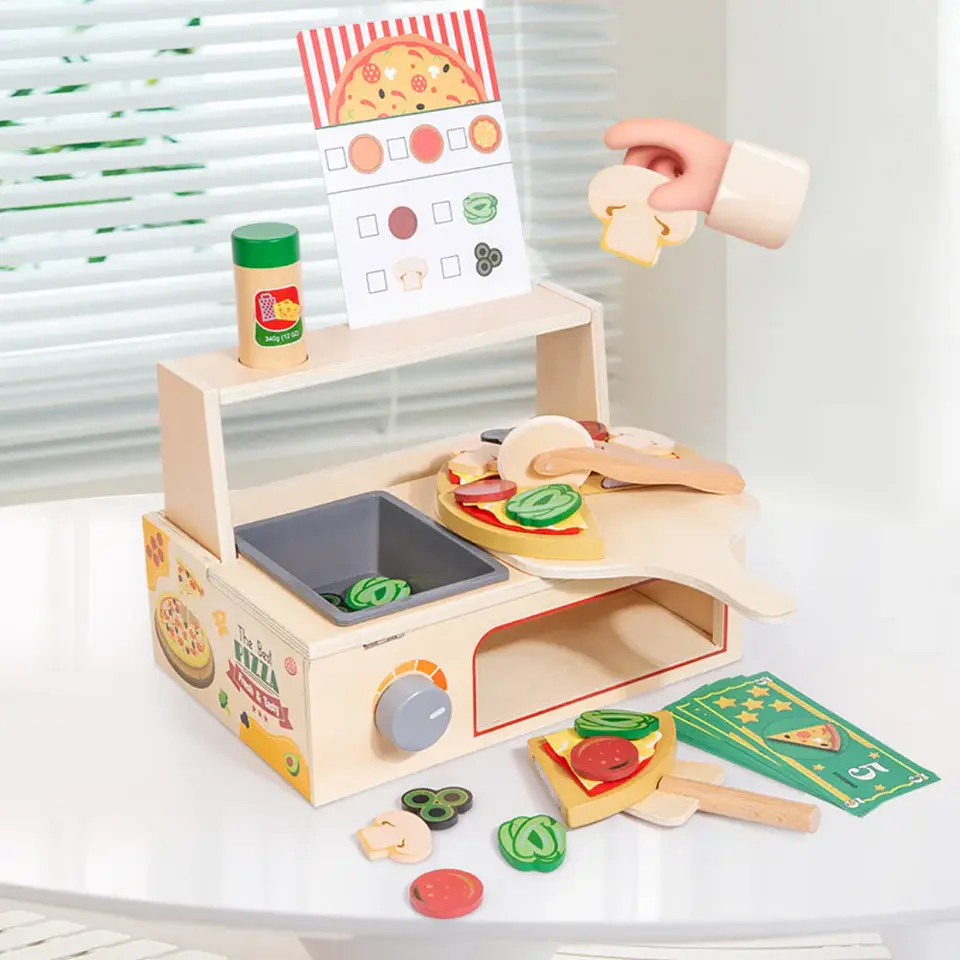 Juego de rol Horno y Pizza de Madera  4