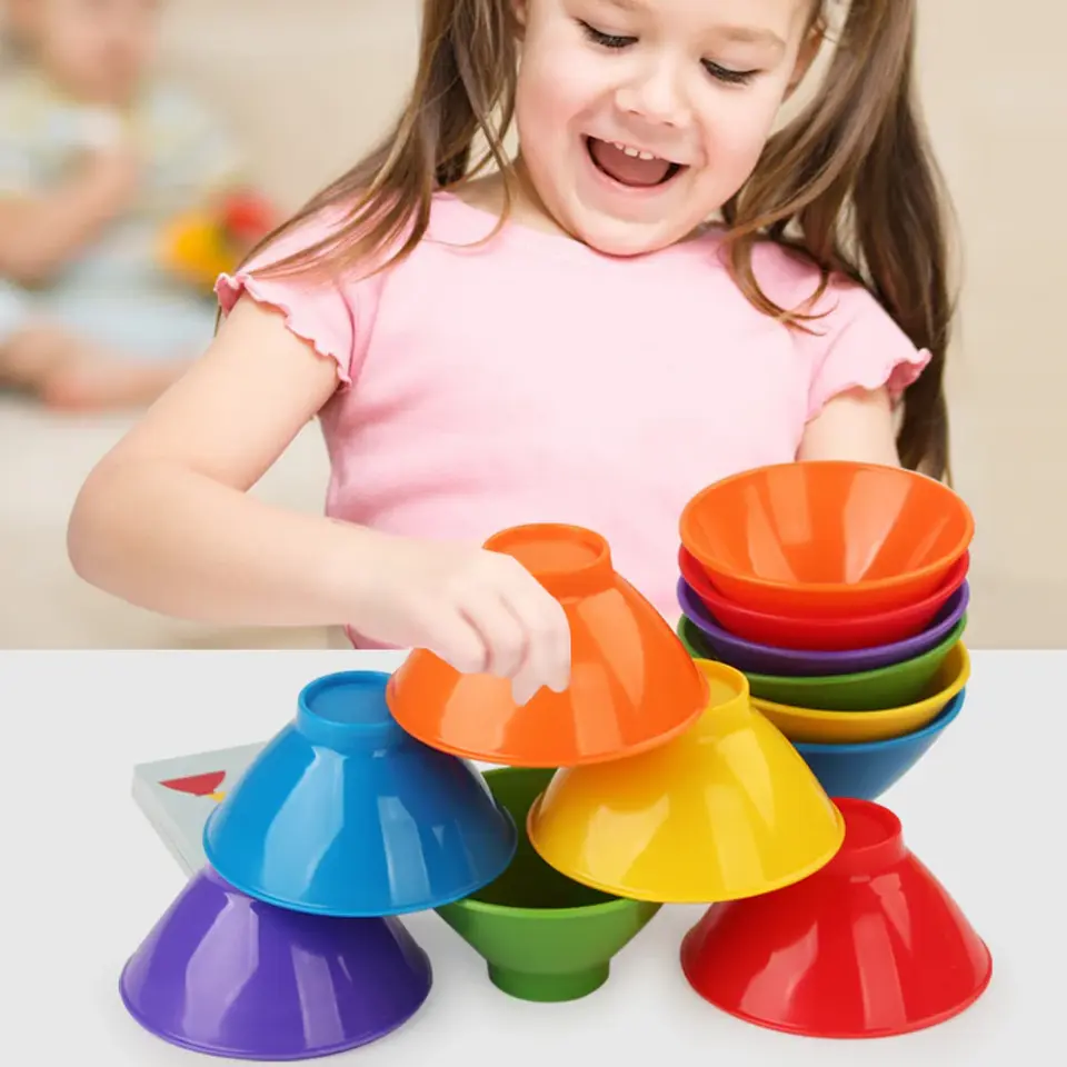 Juego de Batalla con Cuencos y Tarjetas de Secuencias  3