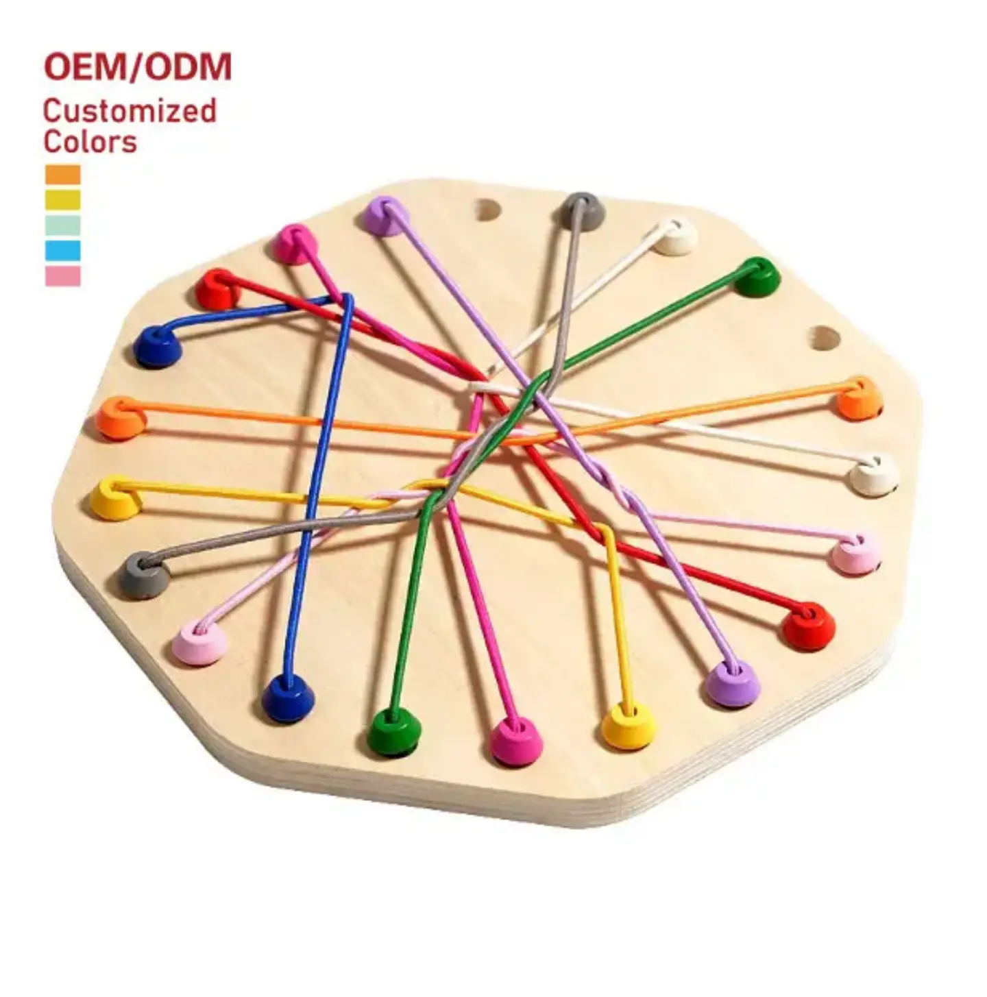 Juego de Madera Desenredar las Cuerdas  4