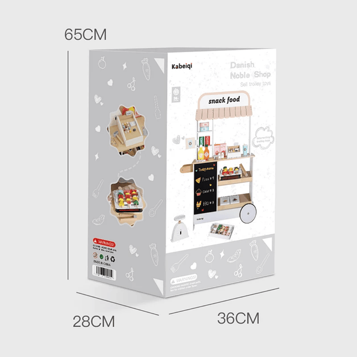 Mercado Deluxe de madera juego didáctico PREVENTA 4