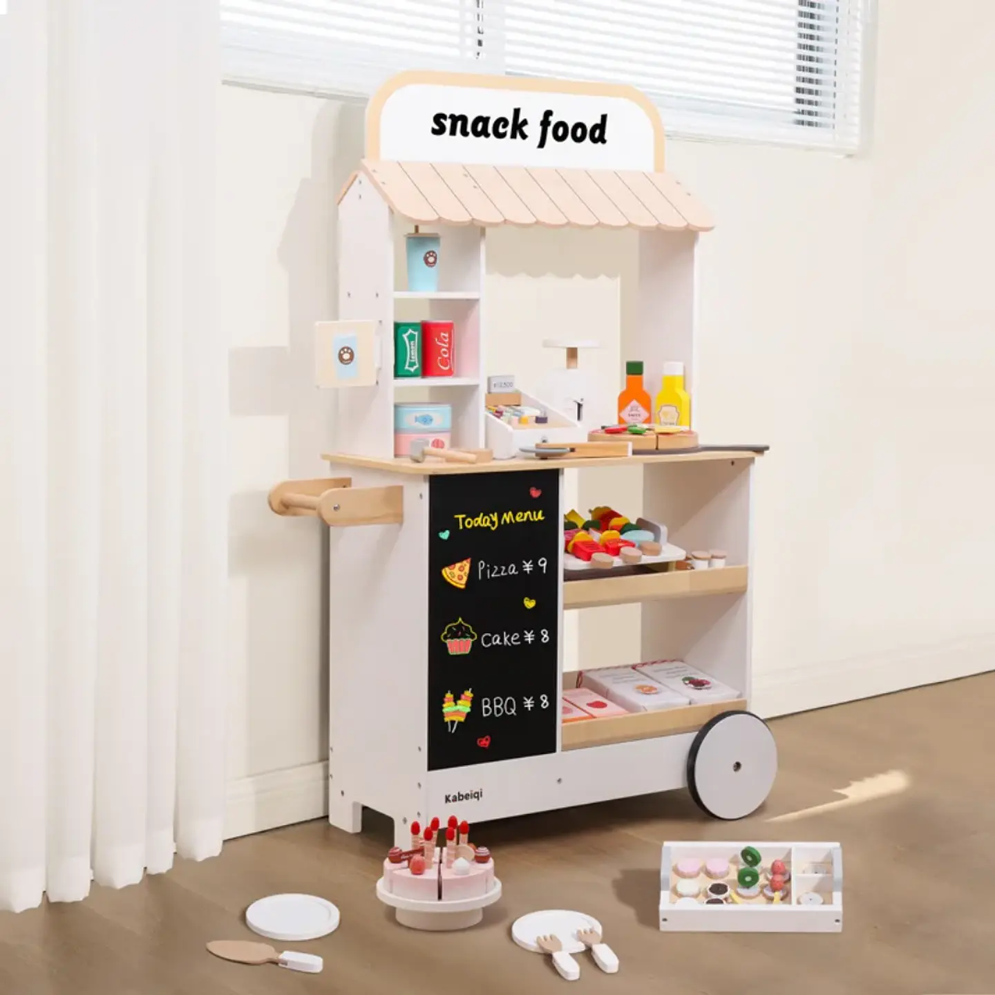 Mercado Deluxe de madera juego didáctico  5