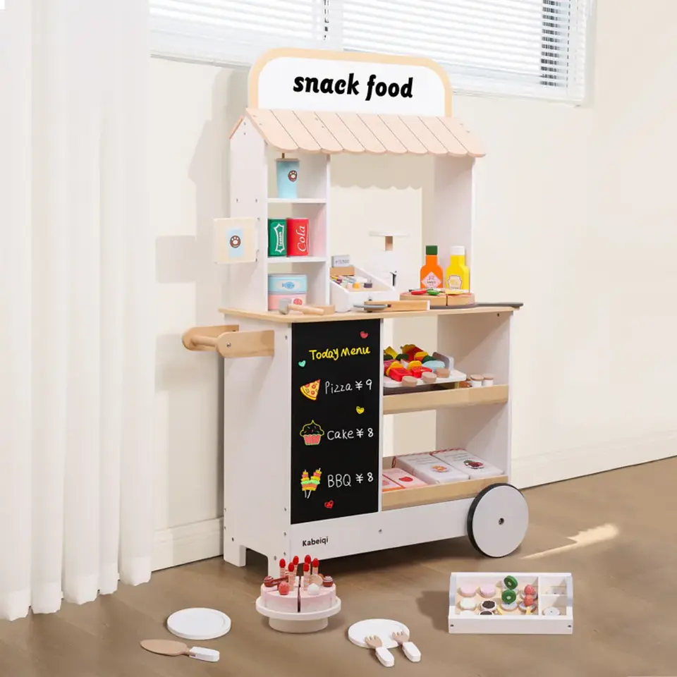 Mercado Deluxe de madera juego didáctico  5