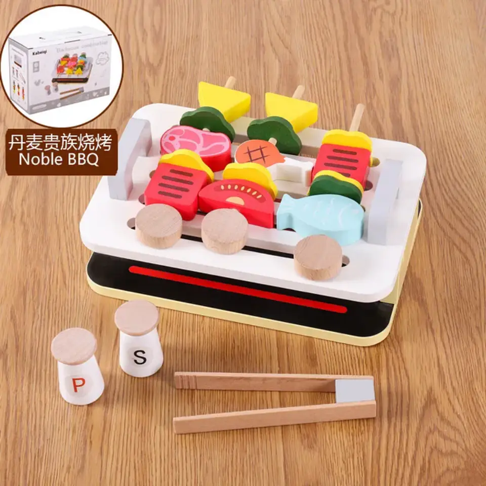 Mercado Deluxe de madera juego didáctico  11