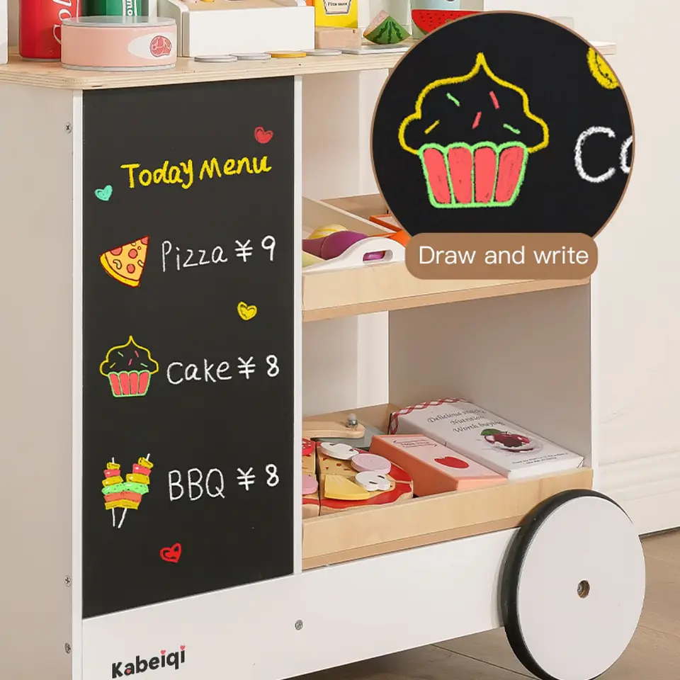 Mercado Deluxe de madera juego didáctico  12