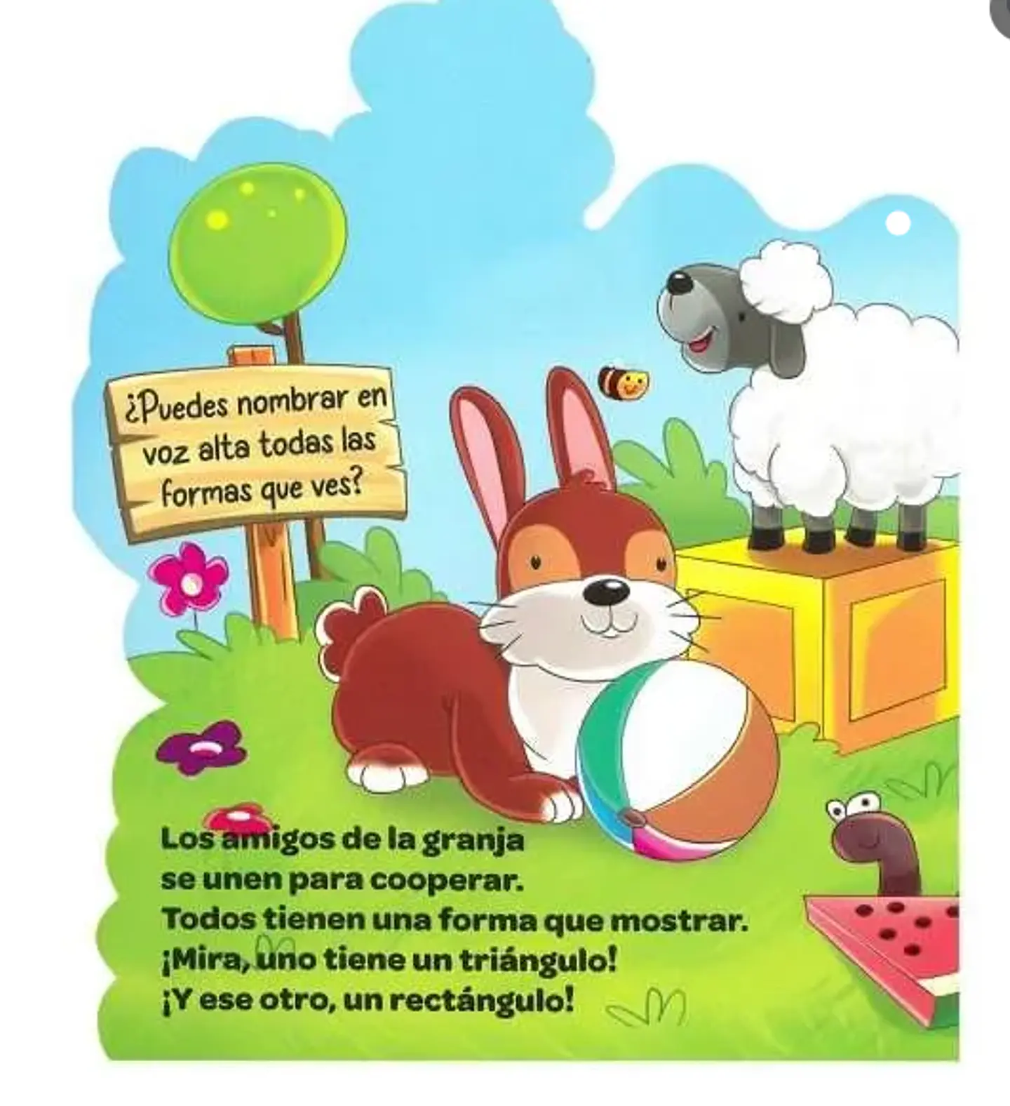 Libro infantil Mis Primeras Formas 3