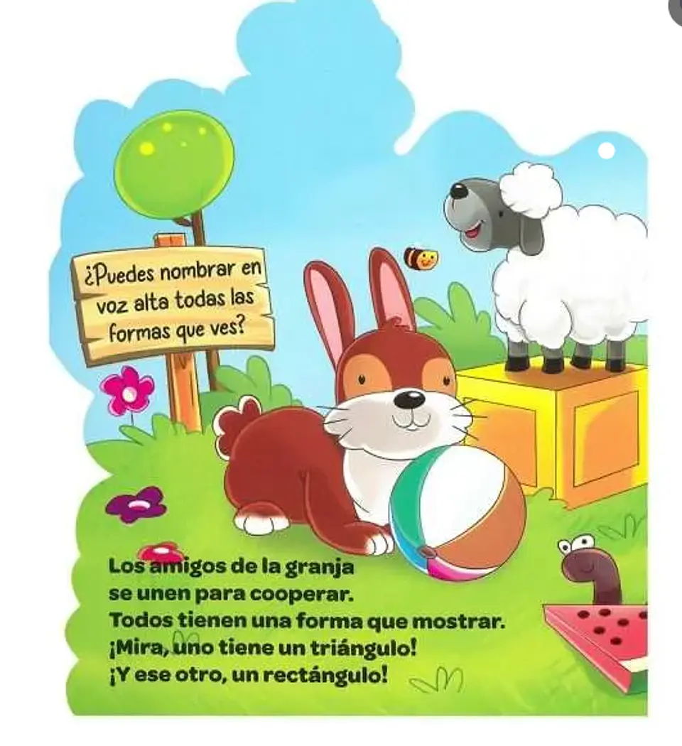 Libro infantil Mis Primeras Formas 3