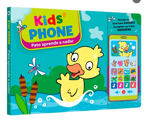 Libro infantil Pato Aprende a Nadar – Kids Phone