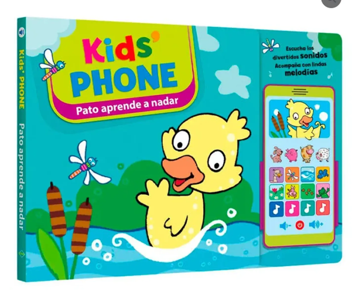 Libro infantil Pato Aprende a Nadar – Kids Phone 1