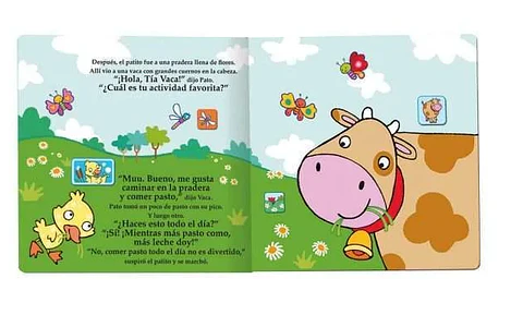 Libro infantil Pato Aprende a Nadar – Kids Phone