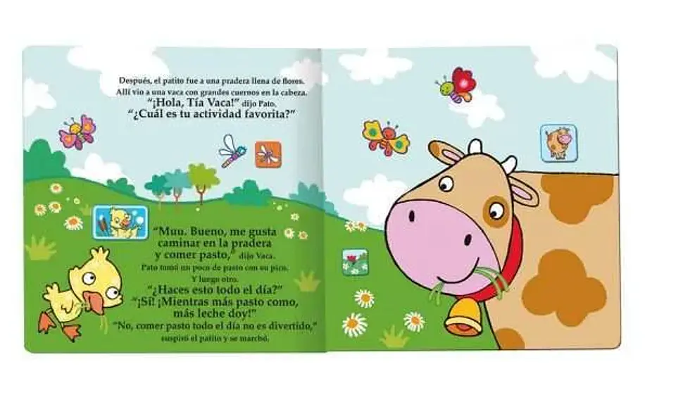 Libro infantil Pato Aprende a Nadar – Kids Phone 2
