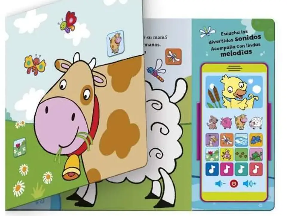 Libro infantil Pato Aprende a Nadar – Kids Phone 4