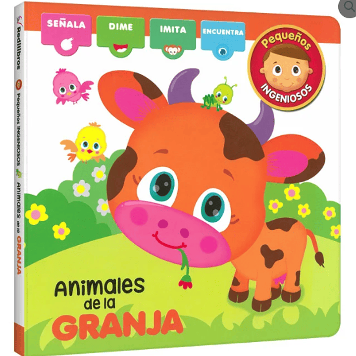 Libro Infantil - Animales de la Granja – Pequeños Ingeniosos 1