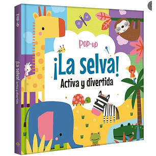 Libro Infantil - ¡La Selva! Activa y Divertida Pop-Up