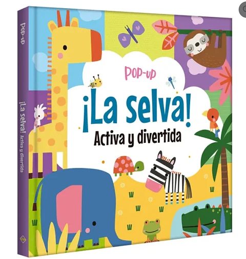 Libro Infantil - ¡La Selva! Activa y Divertida Pop-Up