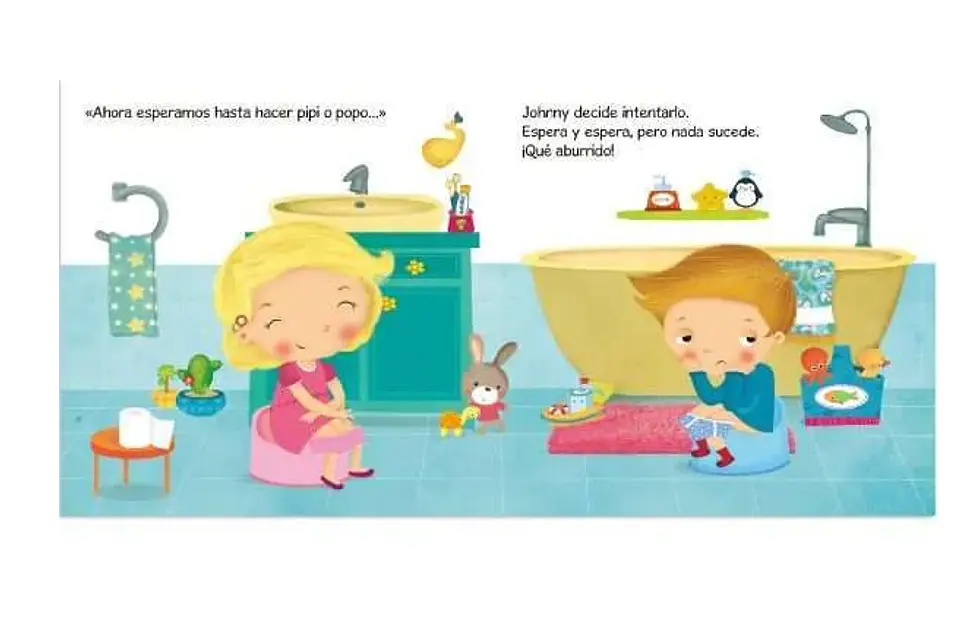Libro infantil - Raquel y Johnny: ¡Adiós Pañales! 3