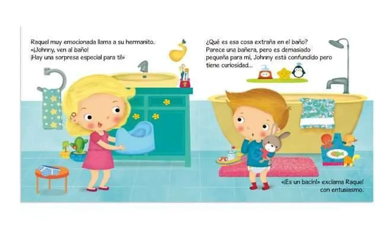 Libro infantil - Raquel y Johnny: ¡Adiós Pañales! 4