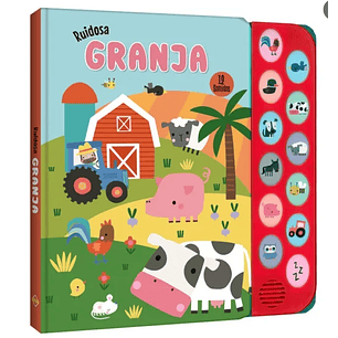 Libro infantil - Ruidosa Granja 12 Sonidos