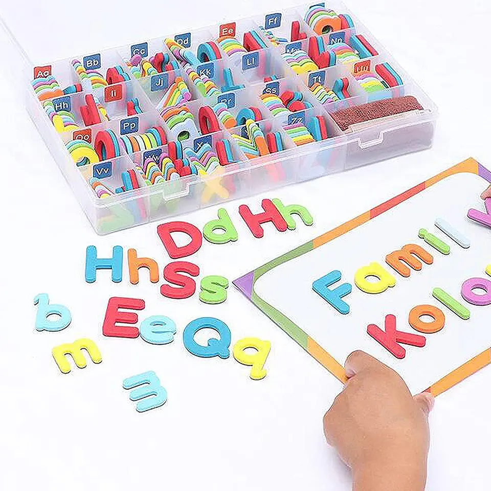 Letras Magnéticas 208 Piezas 2