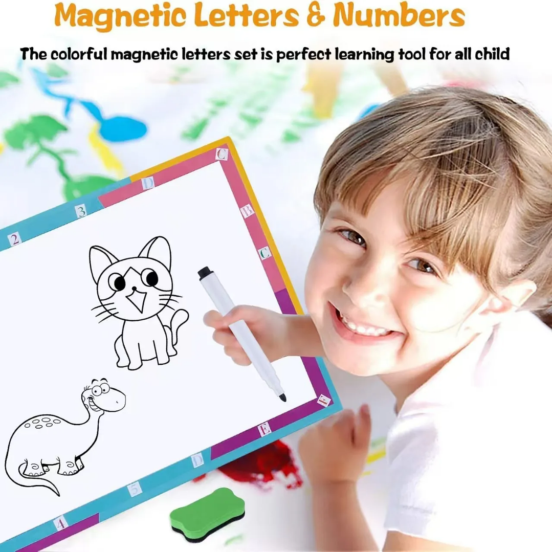 Letras Magnéticas 208 Piezas 5