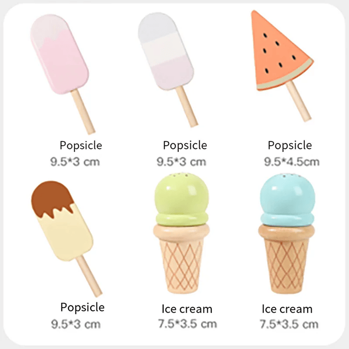 Cocina de madera blanca con refrigerador 2