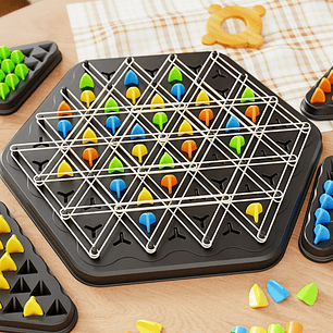 Juego De Mesa Familiar y Lógica Triggle 2 A 4 Jugadores