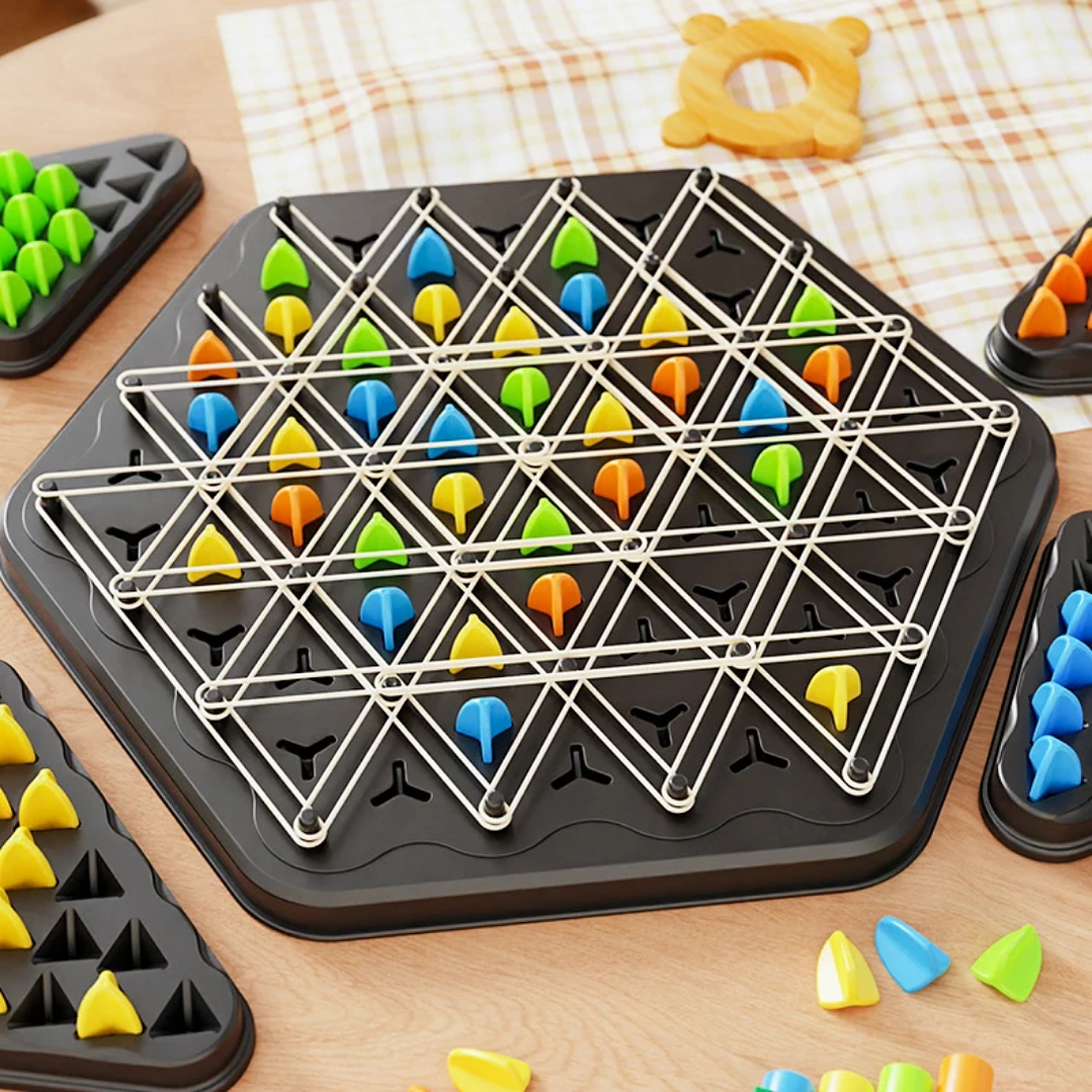 Juego De Mesa Familiar y Lógica Triggle 2 A 4 Jugadores 1