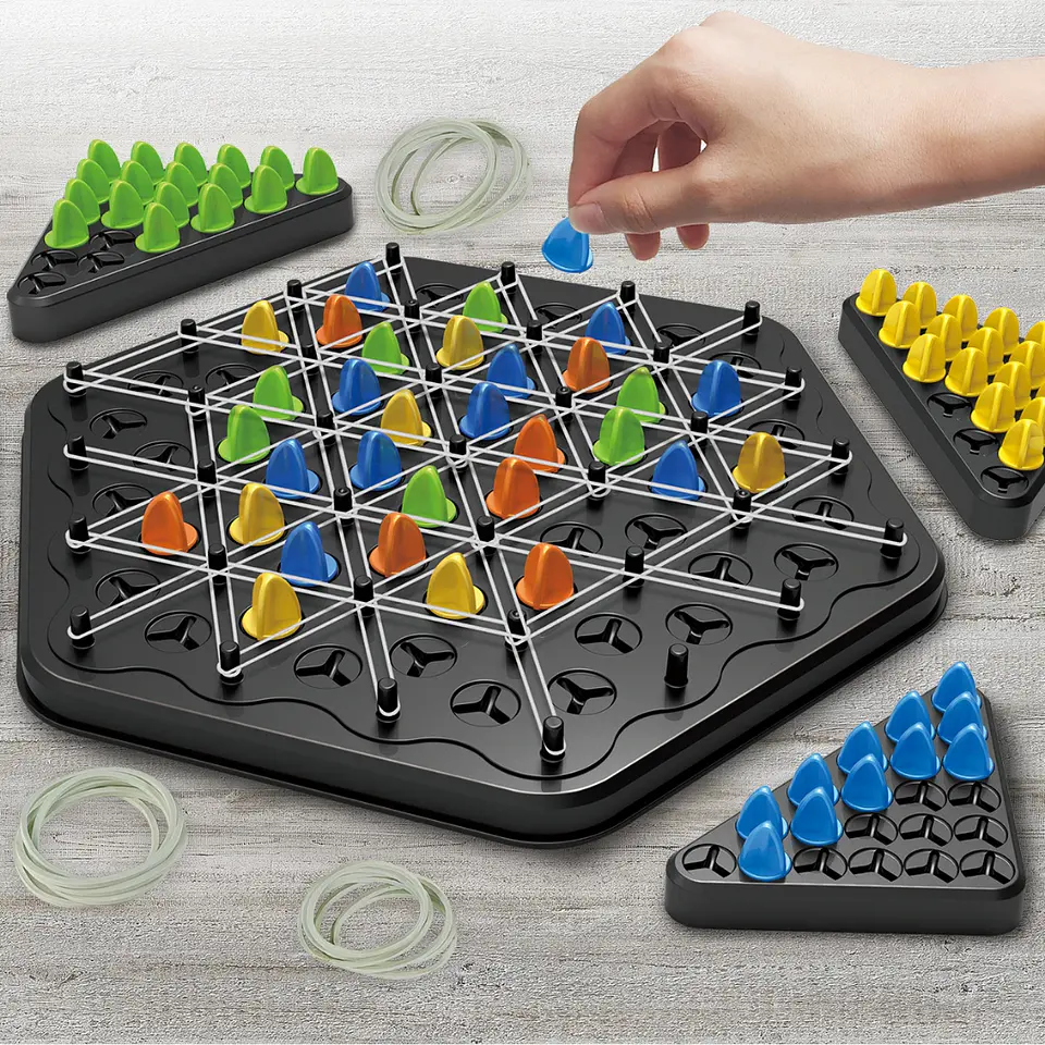 Juego De Mesa Familiar y Lógica Triggle 2 A 4 Jugadores 6