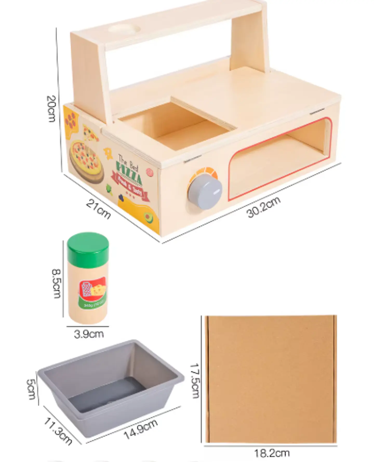Juego de rol Horno y Pizza de Madera  6