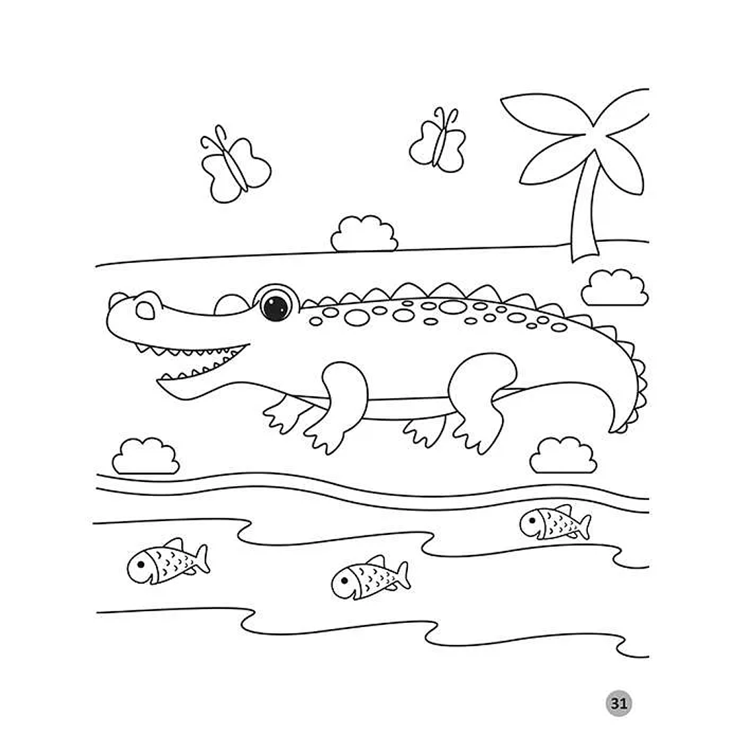 Libro de actividades animales de la jungla con stickers  2