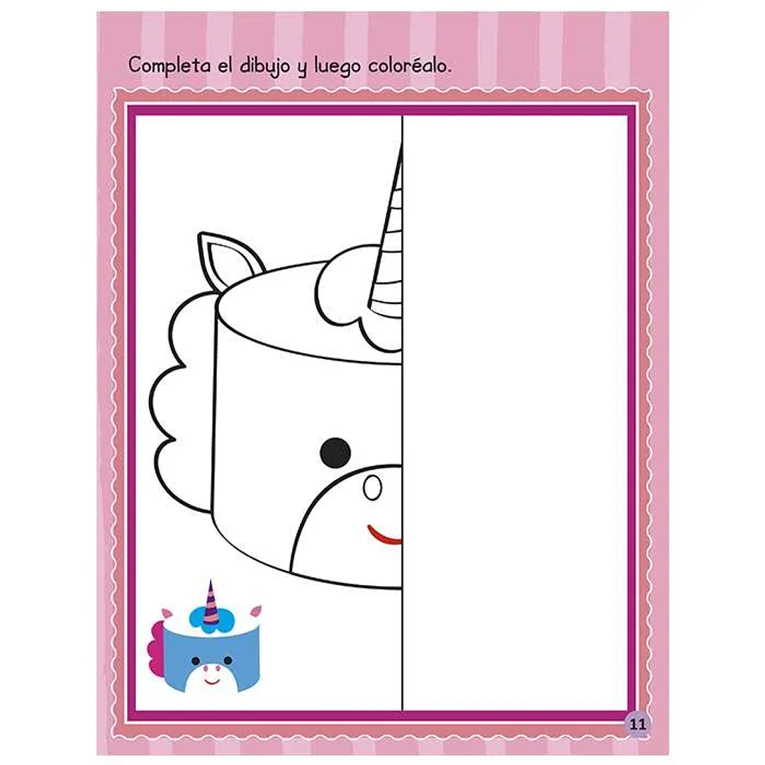 Libro de actividades unicornio  2