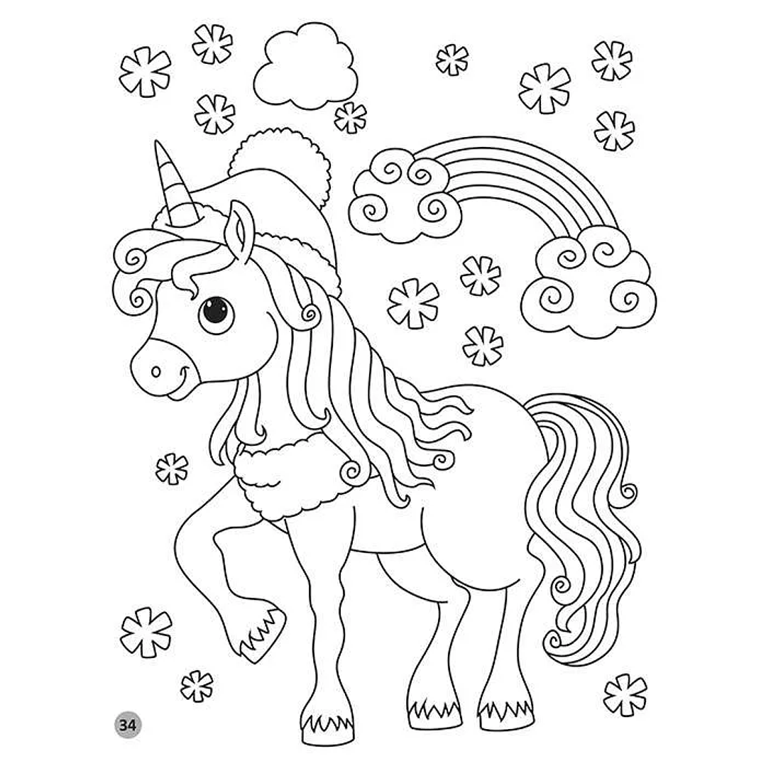 Libro de actividades unicornio  4