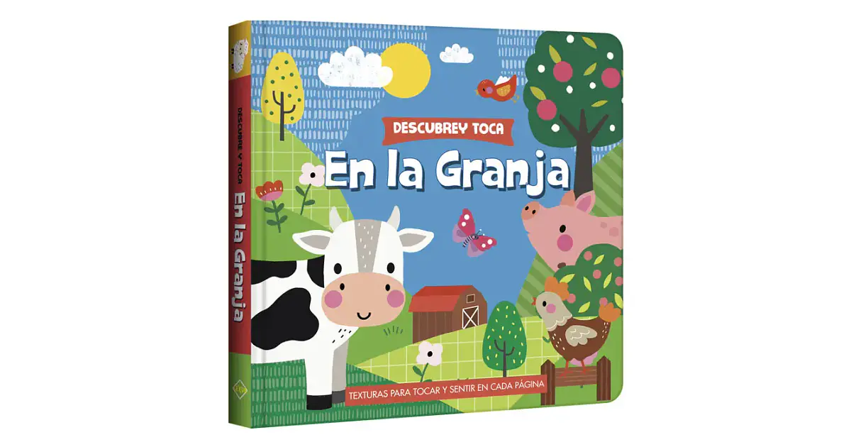 Descubre y Toca En La Granja – Libro con Texturas