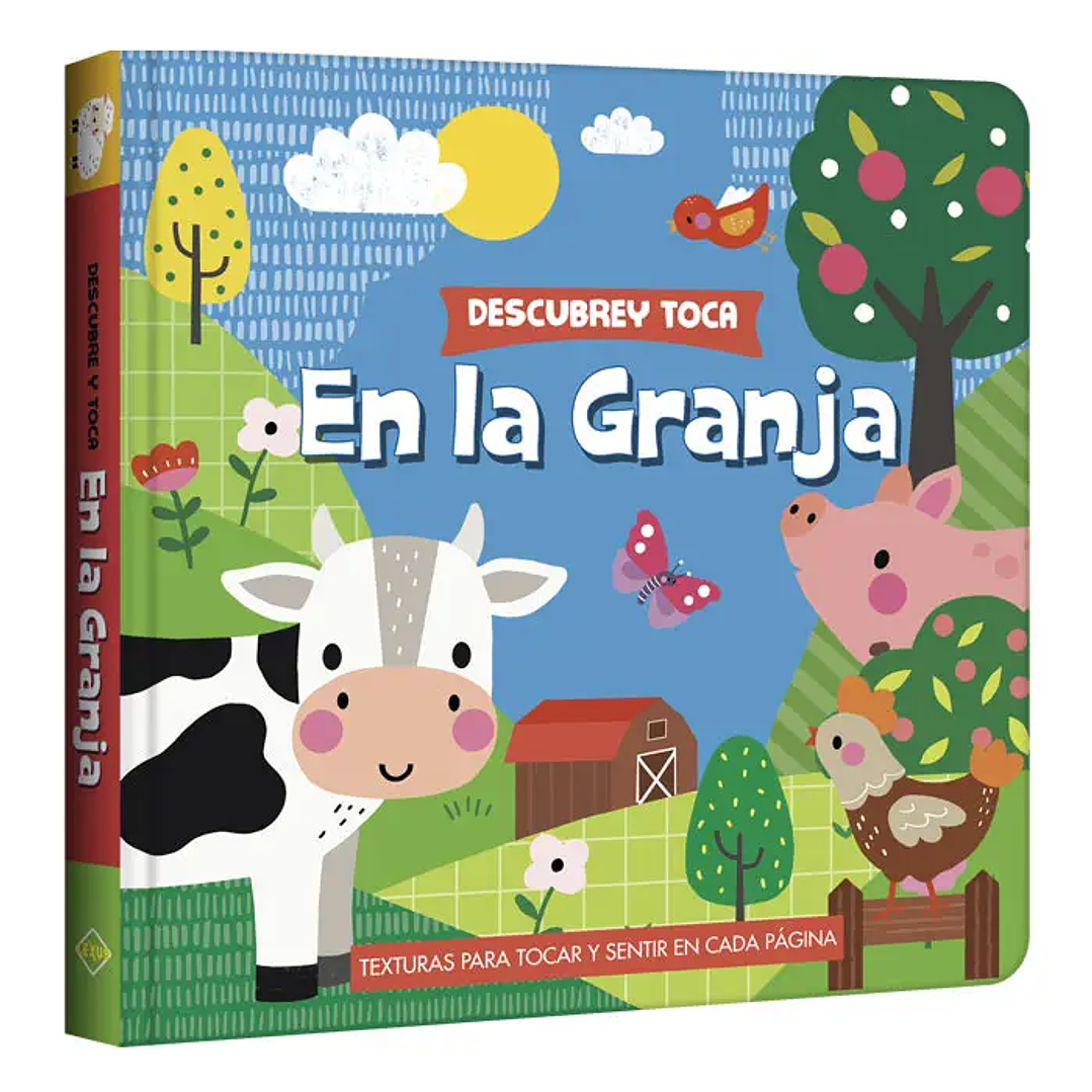 Descubre y Toca En La Granja – Libro con Texturas 1
