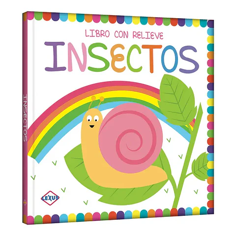 Insectos - libro con relieve 