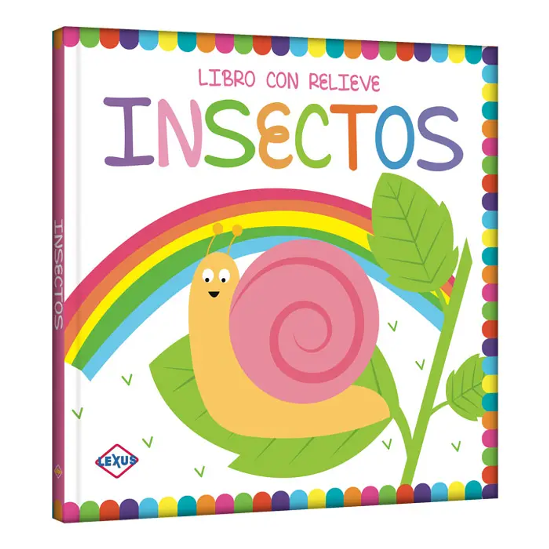 Insectos - libro con relieve  1