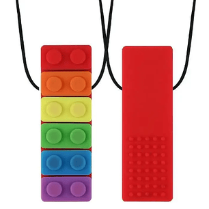 Collar Collar mordedor sensorial lego 