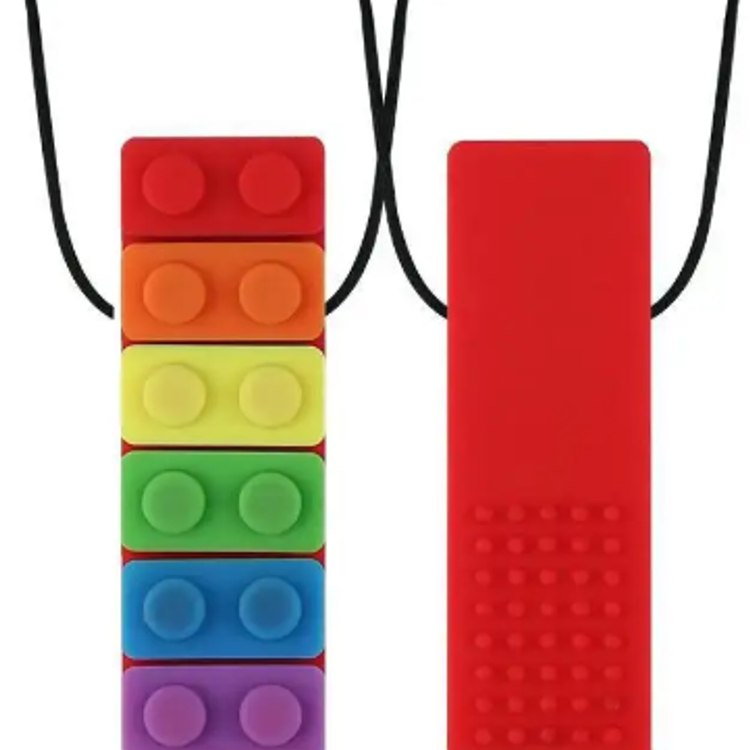 Collar Collar mordedor sensorial lego  1