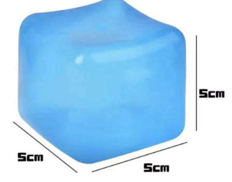 Cubo de silicona sensorial