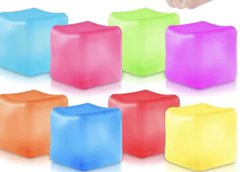 Cubo de silicona sensorial