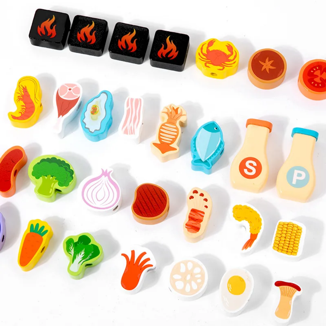 Parrilla con patrones  2