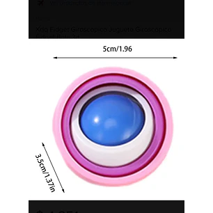 Bola 3d giratoria sensorial