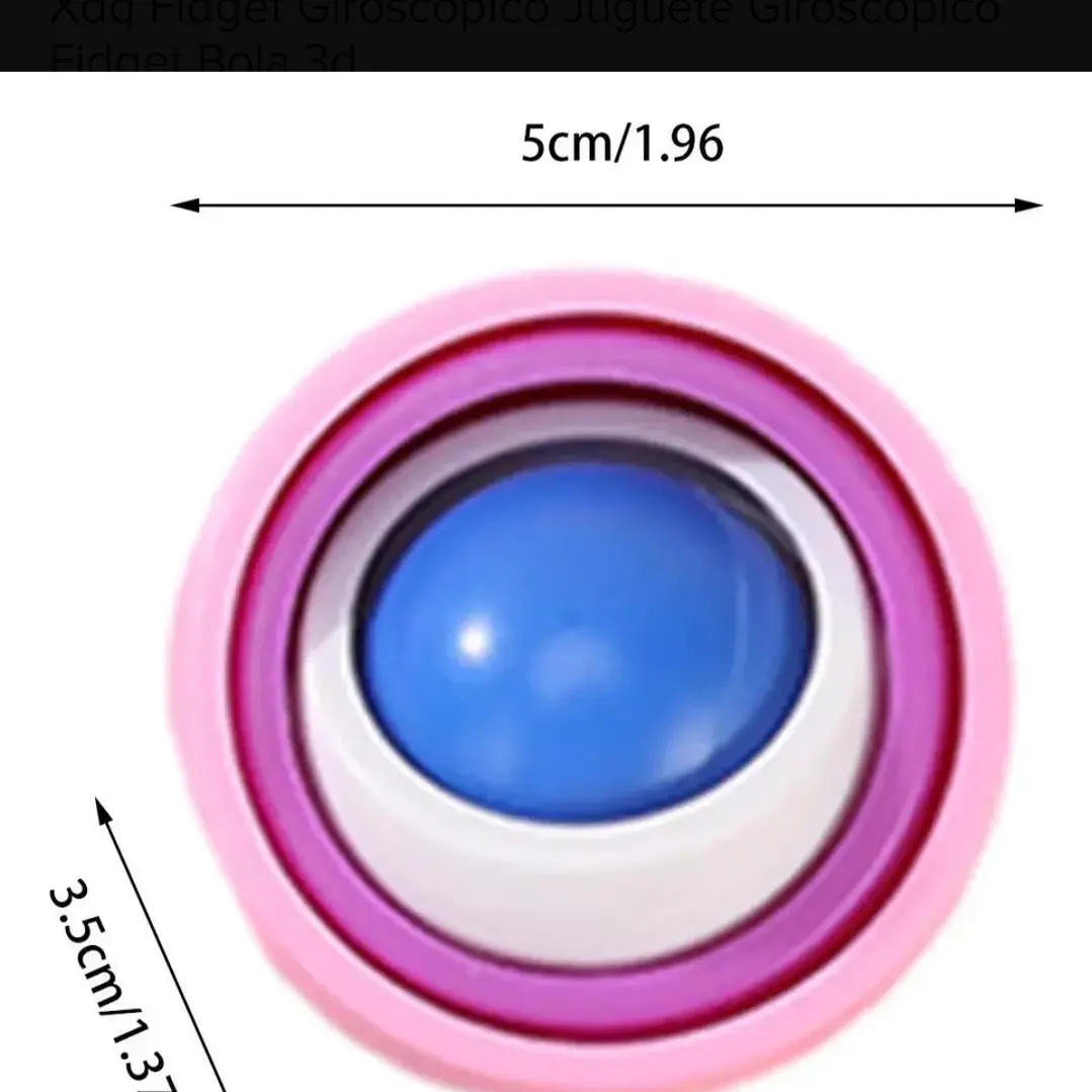 Bola 3d giratoria sensorial 2