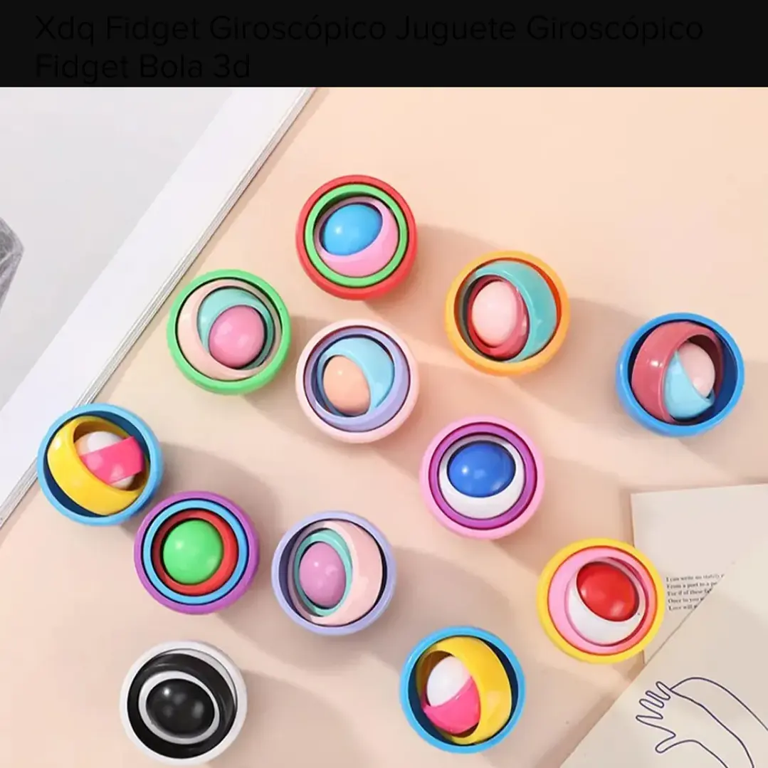 Bola 3d giratoria sensorial 1