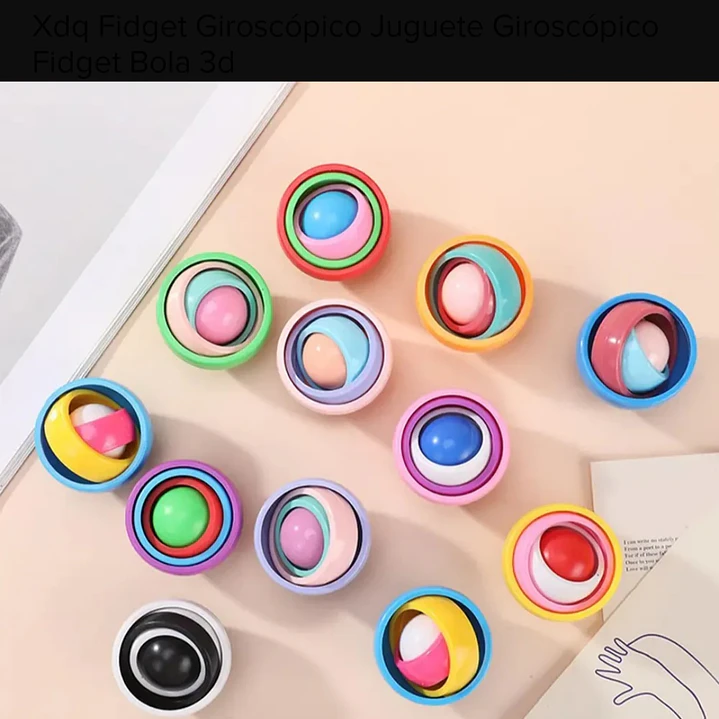 Bola 3d giratoria sensorial 1