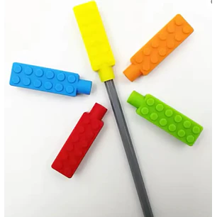 Mordedor lego para lápiz (1 pieza)