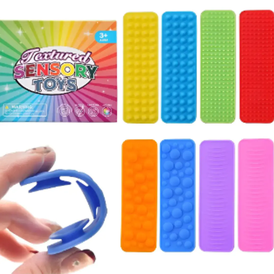 Bandas sensoriales texturas 8 pcs 1