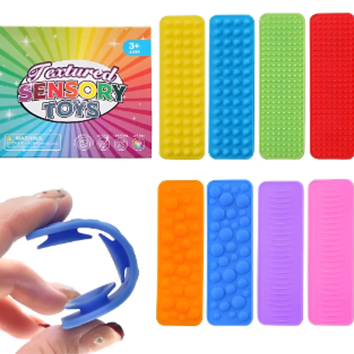 Bandas sensoriales texturas 8 pcs 1