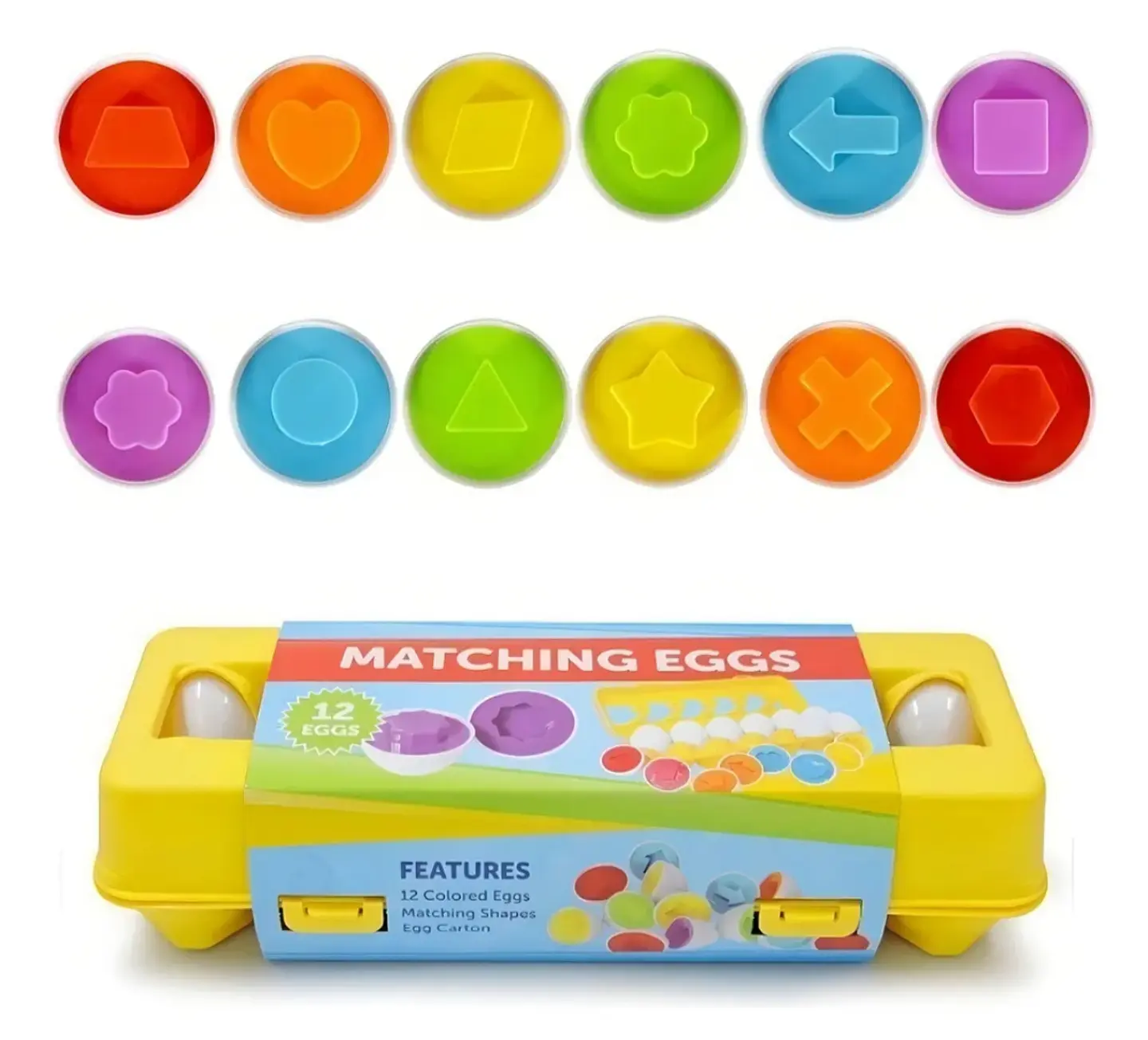 Bandeja de huevos encaje (12 unidades) 4