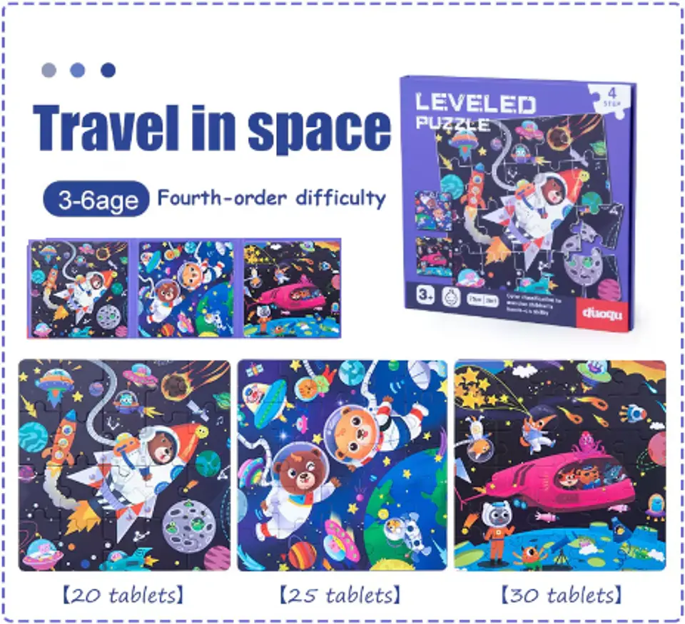 Puzzles por nivel magnéticos 5