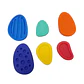 Piedras Sensoriales Antiestrés Silicona 6 pcs - Miniatura 1
